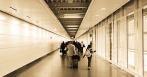 Q. What is the average flight duration from JFK to PDX?