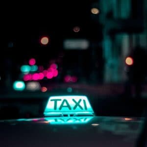 Q. Are there any additional fees or surcharges for a taxi from Manhattan to Newark Airport?