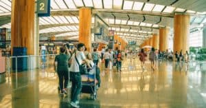 Q. How long does it take to travel from Newark to Manhattan by airport shuttle?