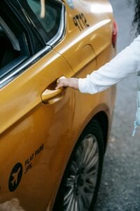 Taxi from LGA to JFK queue