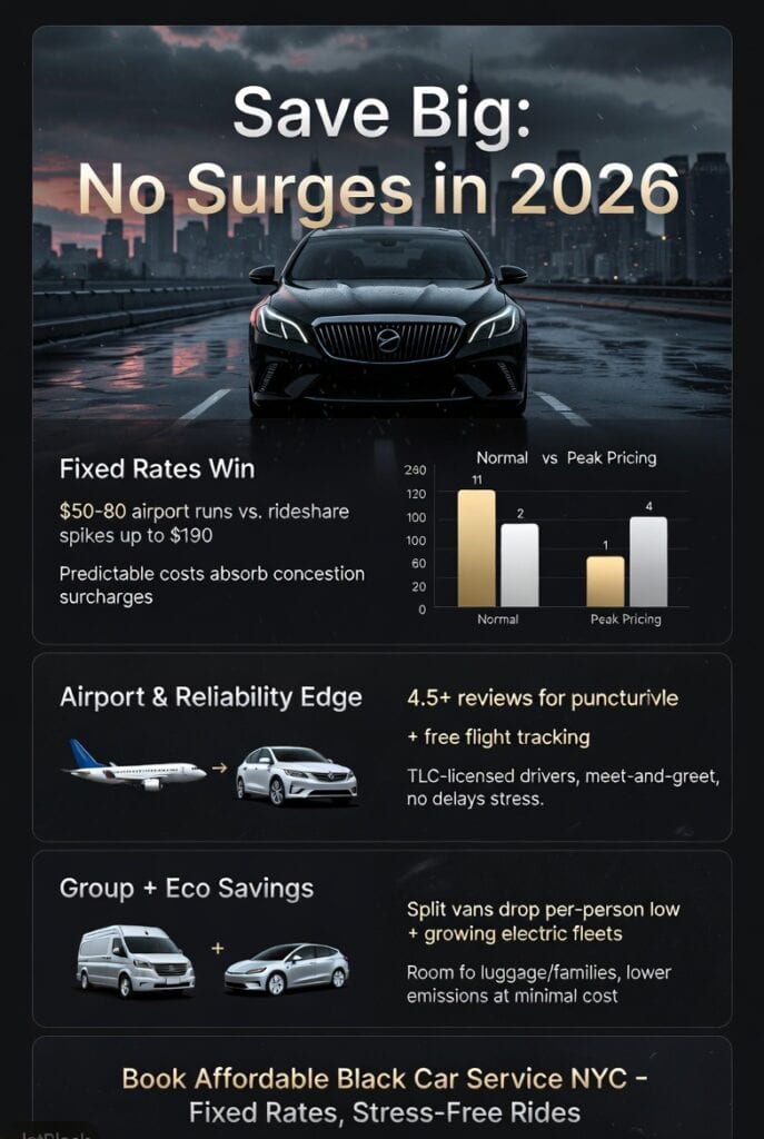 Affordable Black Car Service NYC: Navigating the City Without Breaking the Bank in 2026 3 Infographic affordable black car service nyc