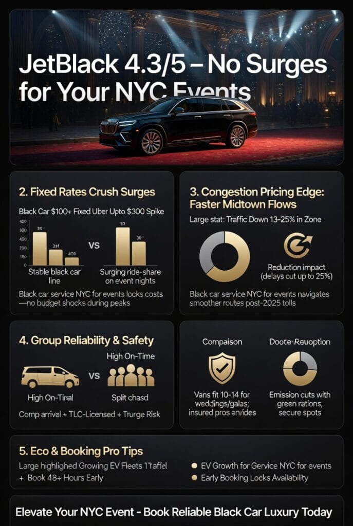 Infographic black car service nyc for events