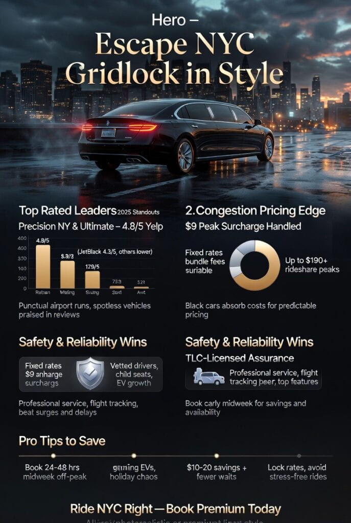 Infographic black car service nyc reviews 2025