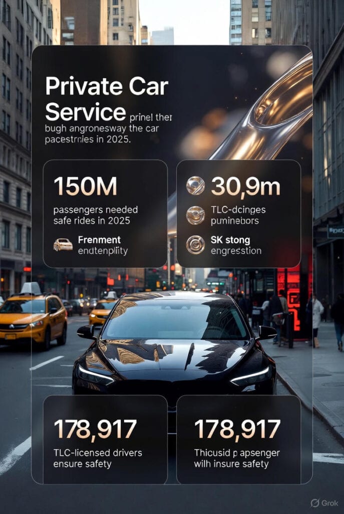 Infographic how to choose a private car service in nyc