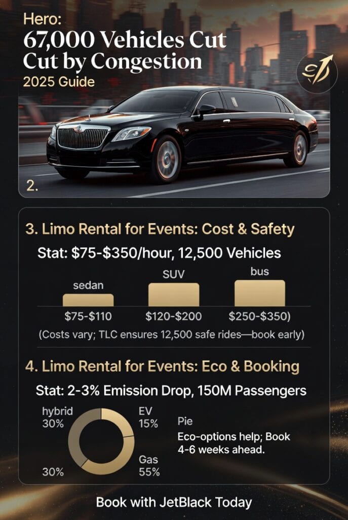 Infogeaphic limo rental for events in new york city
