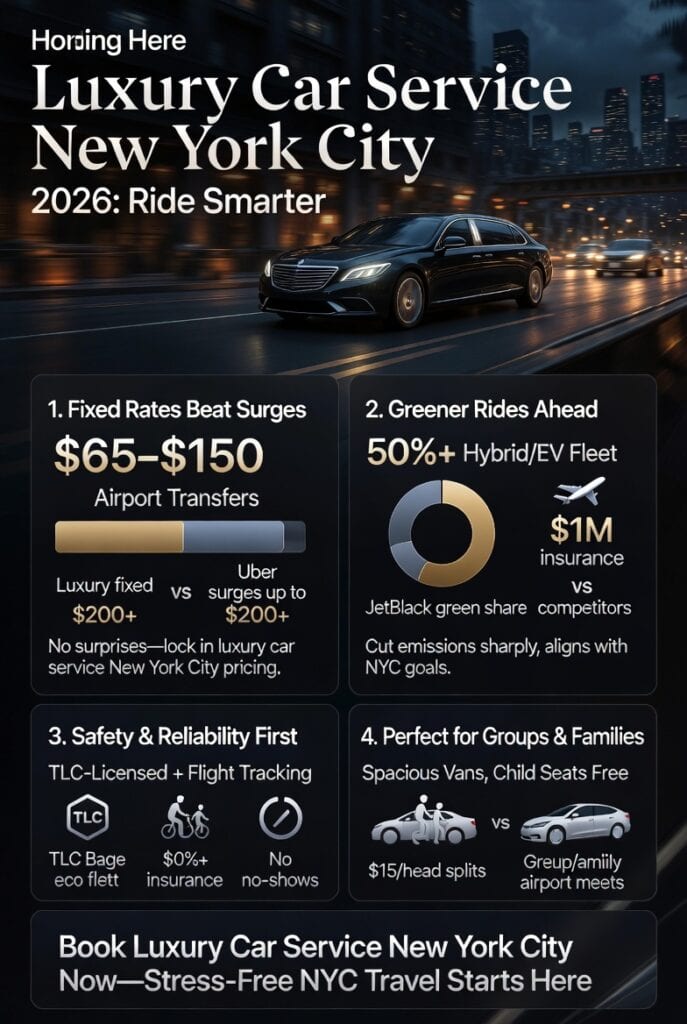 Luxury Car Service New York City in 2026: Navigating the Chaos with Class and Confidence 1