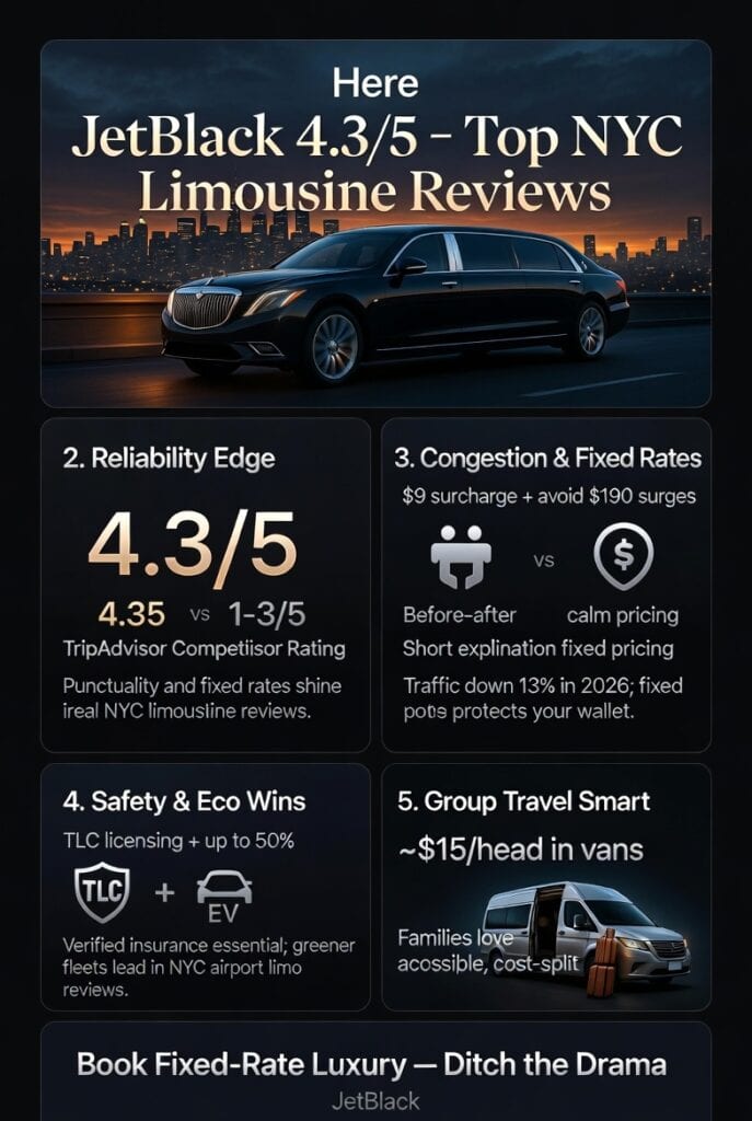 Infographic nyc limousine reviews