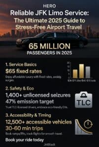Infographic reliable jfk limo service