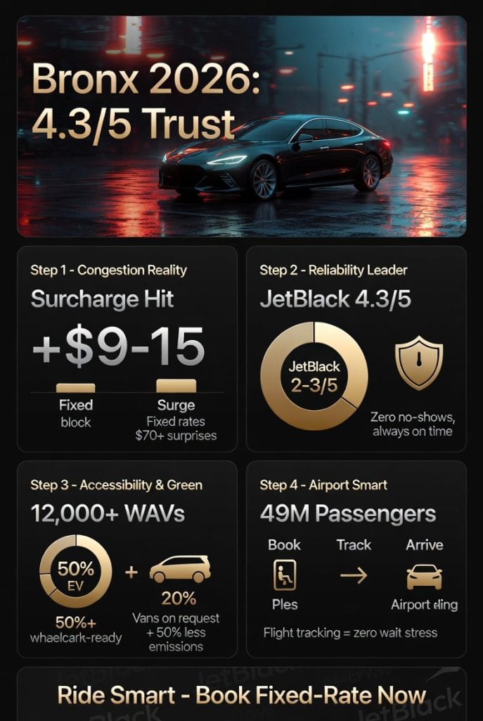 Infographic car service in the bronx reviews 2026