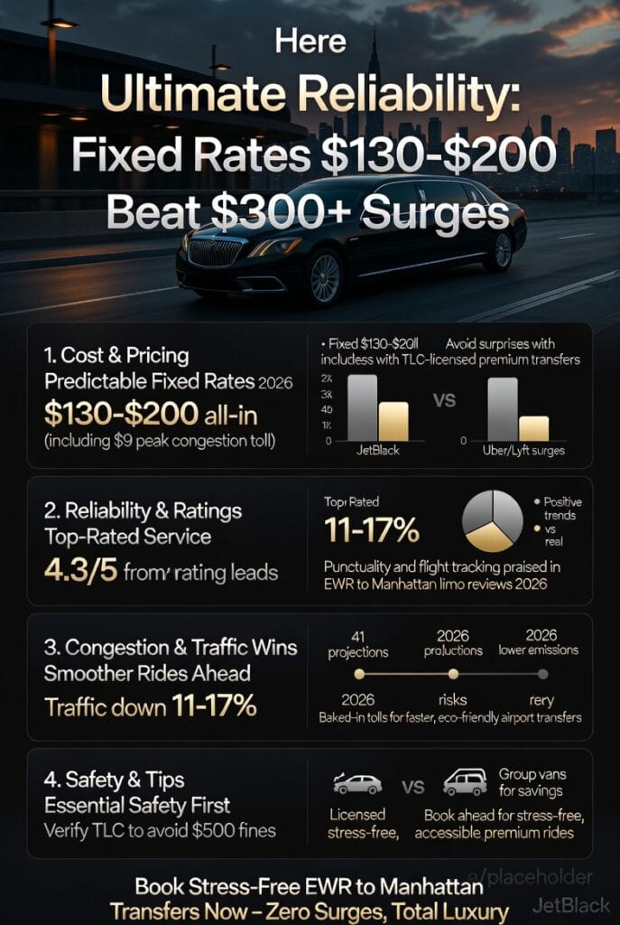 Infographic ewr to manhattan limo reviews 2026