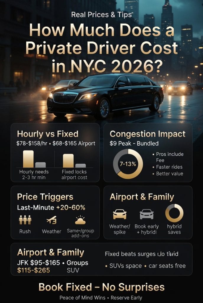 Infographic how much does a private driver cost in new york city