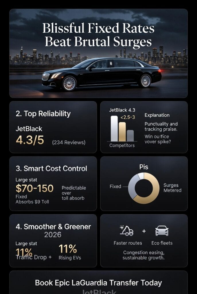 Infographic laguardia to nyc car service reviews 2026