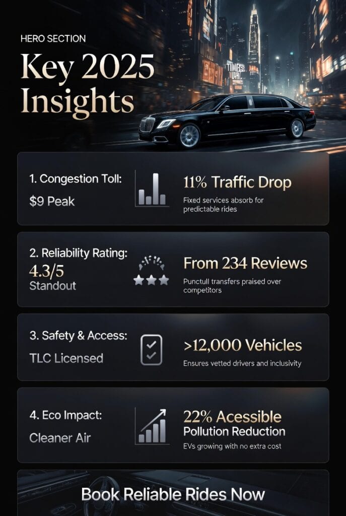 Infographic newark to times square car service reviews 2026