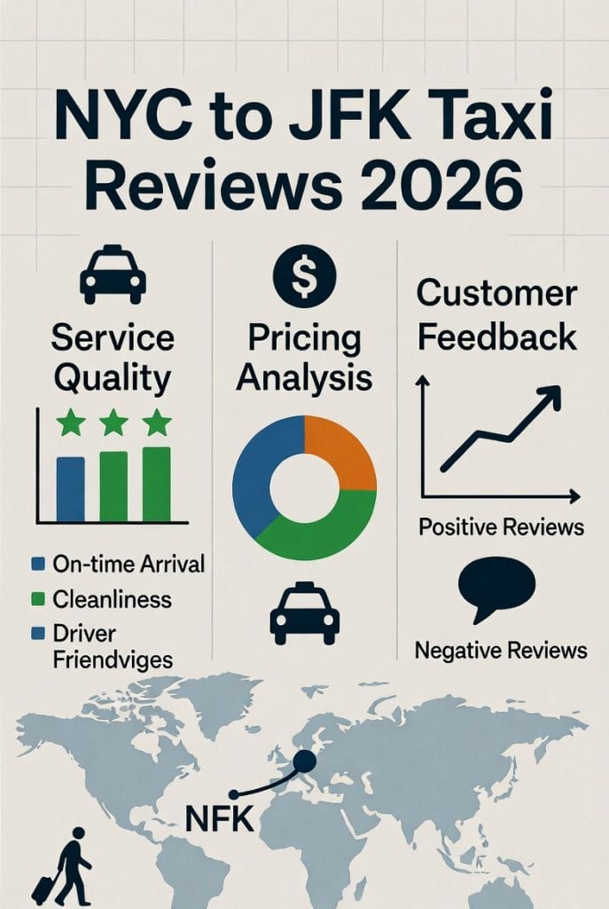 Infographic taxi from nyc to jfk reviews 2026