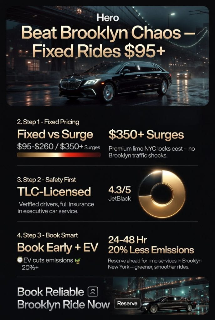 Infographic limo services in brooklyn new york