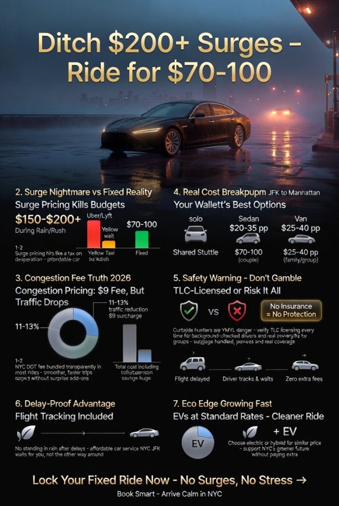 Affordable Car Service NYC JFK: The No-BS Way to Skip the Airport Rip-Off in 2026 1