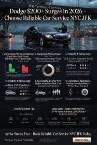 Reliable car service NYC JFK-Infographic 1