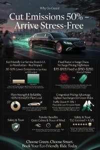 eco friendly car service from lga to manhattan-infographic (2) 1