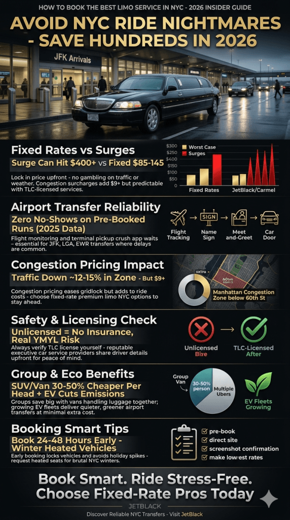 How to book the best limo service in NYC – congestion pricing impact guide