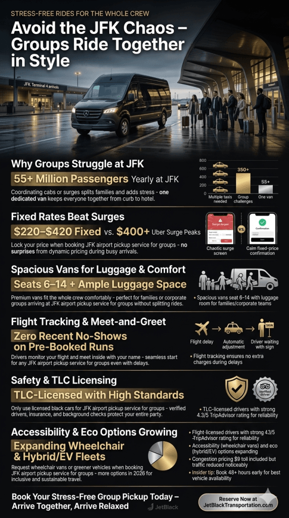 jfk airport pickup service for groups