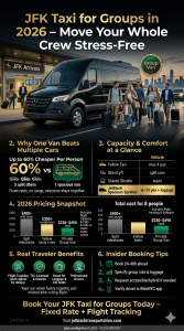 jfk taxi for groups 3