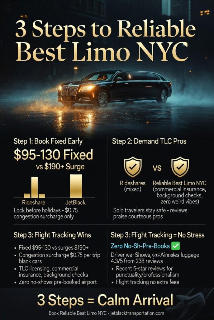 Infographic reliable best limo nyc