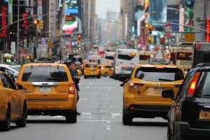 big city, crowded, taxi, yellow, traffic, plug, smog, typical, in new york city, taxi, taxi, taxi, taxi, taxi, smog, smog