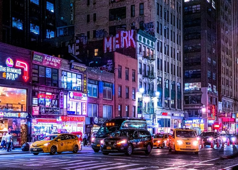 new york, usa, manhattan, city, center, travel, cities, night, broadway, building, architecture, landmark, cityscape, street, cars, traffic, modern, broadway, broadway, broadway, broadway, broadway