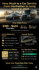 how much is a car service from manhattan to long island 3