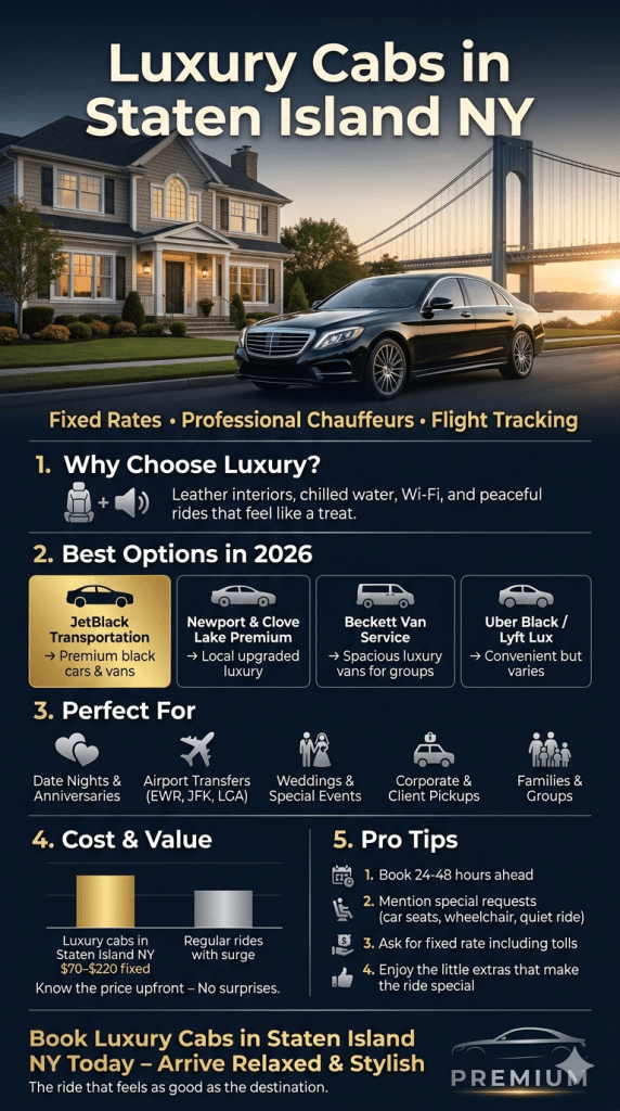luxury cabs in staten island ny