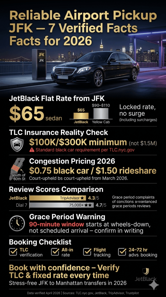 NYC for-hire vehicle landscape 2026 comparing black cars yellow taxis rideshares across TLC licensing insurance and congestion pricing