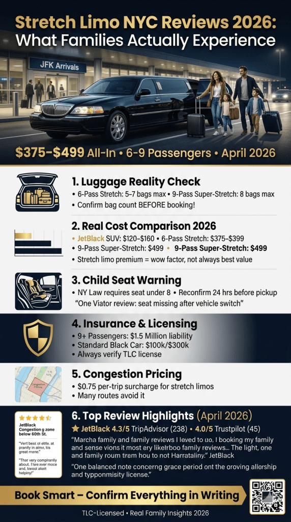 stretch limo nyc reviews 2026 infographic.
