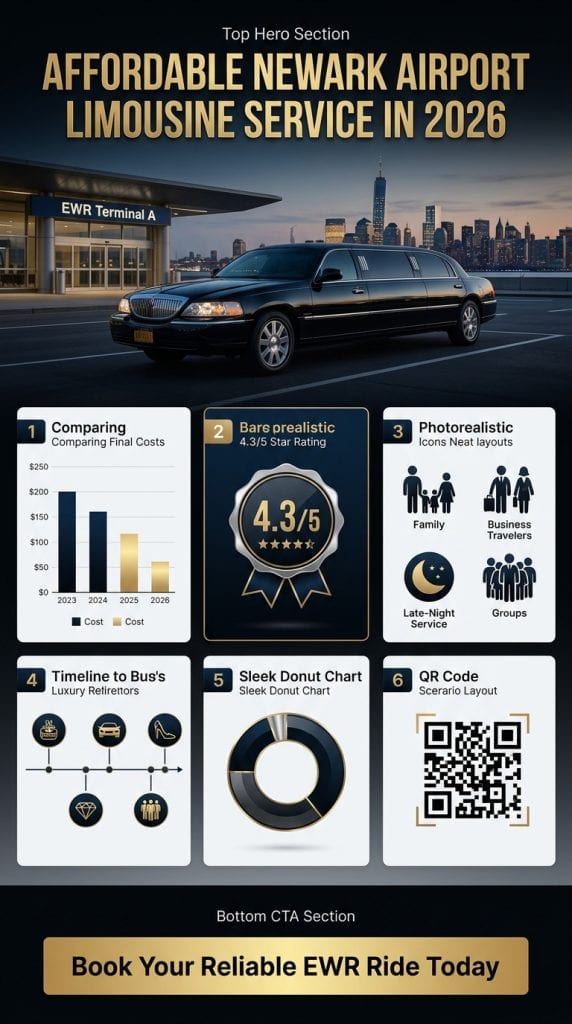  Affordable Newark airport limousine service cost comparison vs Uber 2026 including surcharges and fixed rates