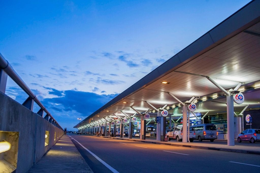 airport, night, vietnam