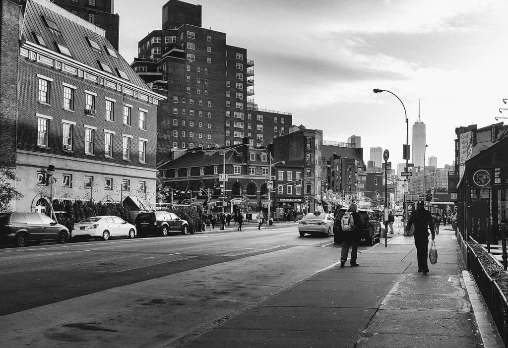 new york, city, road, street, monochrome, sidewalk, traffic, buildings, skyscrapers, downtown, urban, metropolis, outdoors, big apple, nyc, manhattan, usa, black and white, new york, new york, new york, new york, new york