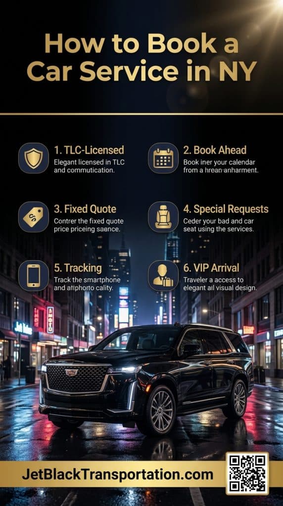 how to book a car service in ny