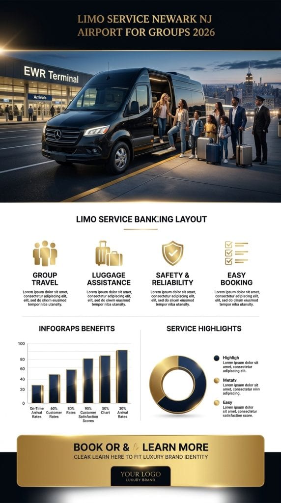 Newark EWR airport transportation options — limo service Newark NJ airport for groups compared across pricing, licensing, and surge risk