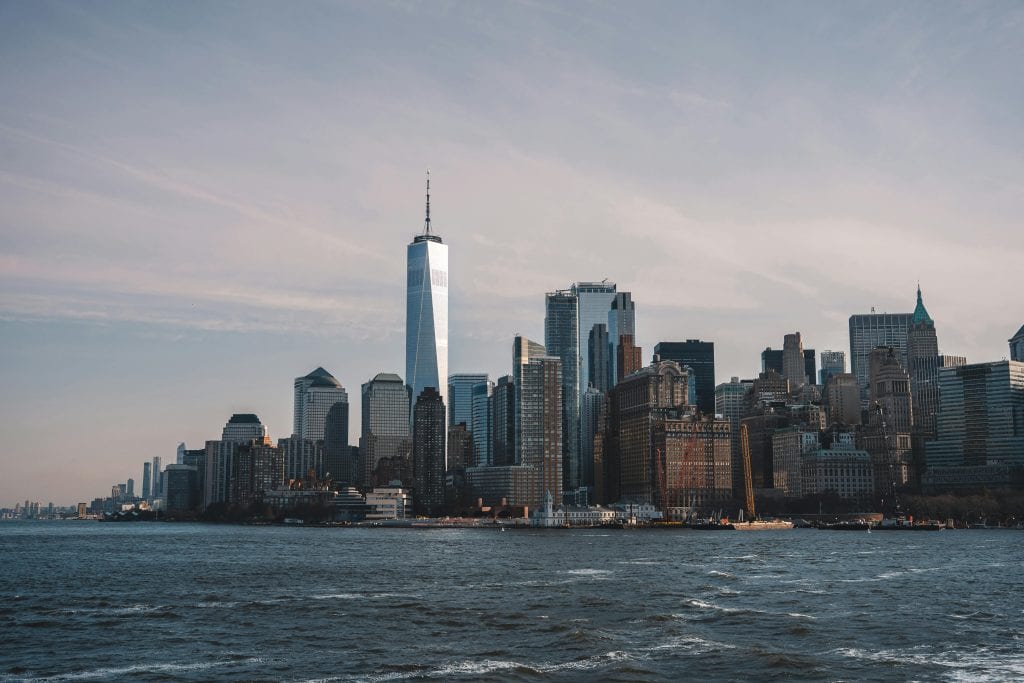 Reliable Limo Service from Laguardia in 2026: Your Stress-Free Guide to NYC Airport Transfers 11 Picturesque view of the NYC skyline with One World Trade Center at sunset.