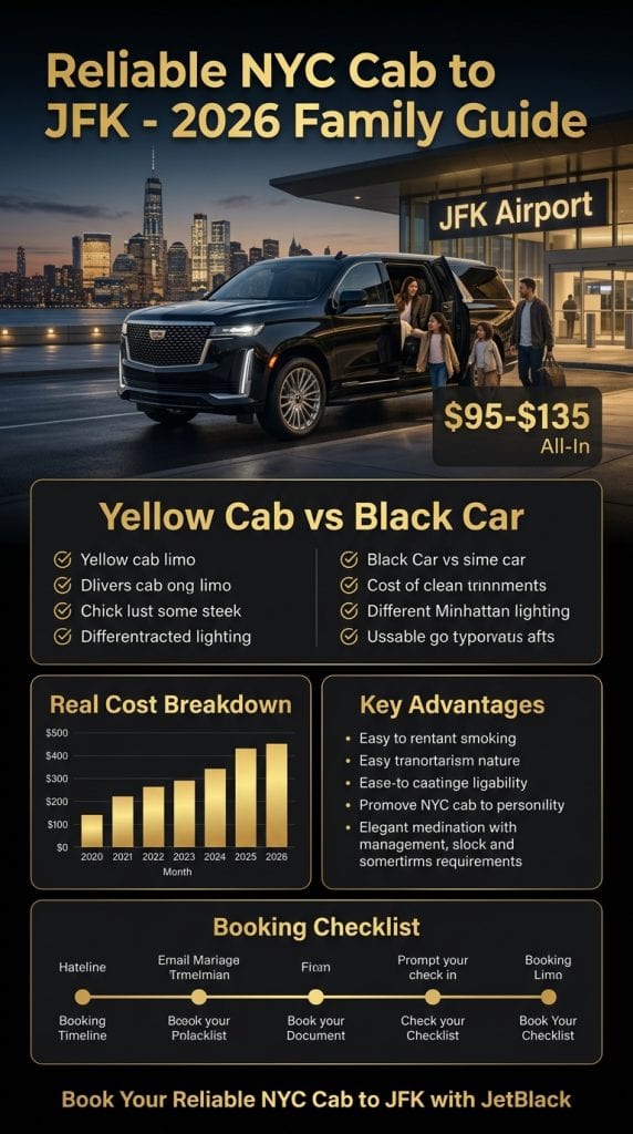 NYC for-hire vehicle landscape comparison infographic reliable nyc cab to jfk 2026