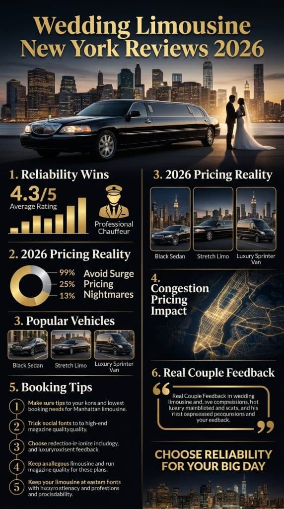 wedding limousine new york reviews 2026 Comprehensive comparison of wedding limousine New York reviews 2026 options and pricing