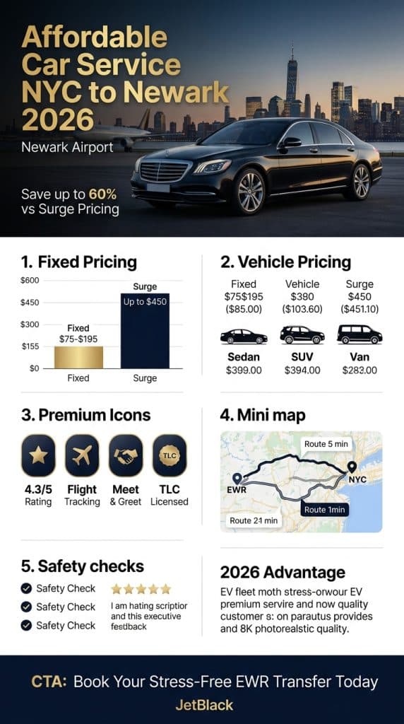 affordable car service nyc to newark