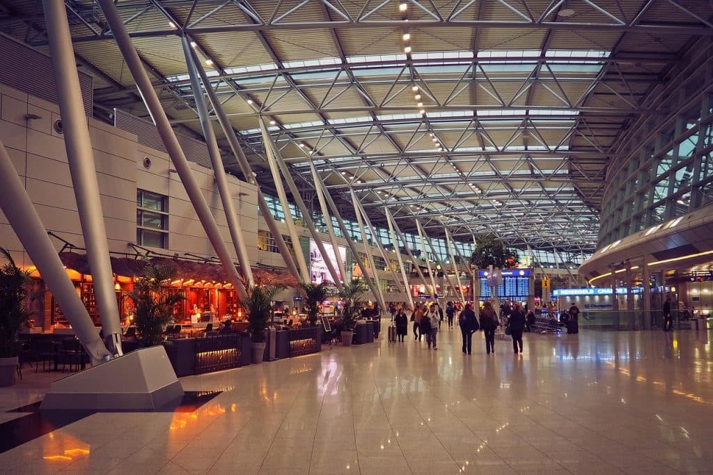 architecture, airport, building, terminal, modern, window, to travel, transport, international, people, arrival, glass, inner space, travel, stole, aviation, reflection, travellers, tourism, passenger, airlines, passenger transport, luggage, dusseldorf, airport, airport, airport, airport, airport