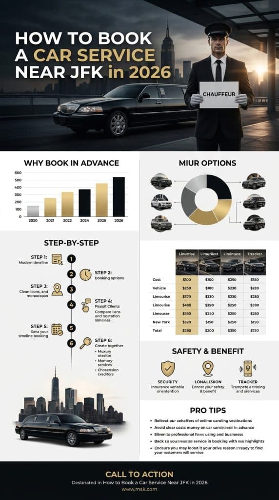 how to book a car service near jfk