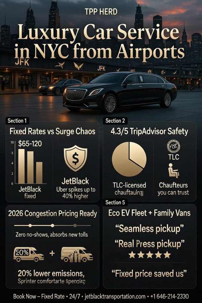 luxury car service in nyc from airports
