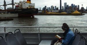 Q. Are there public transportation options available from ISP Airport to Manhattan?