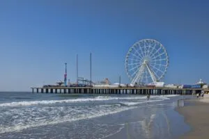 atlantic city, steel pier, ferris wheel, amusements, water, ocean, beach, surf, boardwalk, tourism, attractions, atlantic city, atlantic city, atlantic city, atlantic city, nature, atlantic city