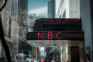 nbc, nbc studios, radio, new york, new york city, nyc, studios, sign, city, buildings, new york street, architecture, urban, lights, radio, new york, new york, new york, new york, new york