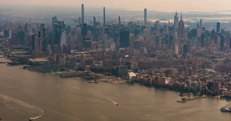 Limousine in Times Square (above), placed at the article’s start for maximum impact.