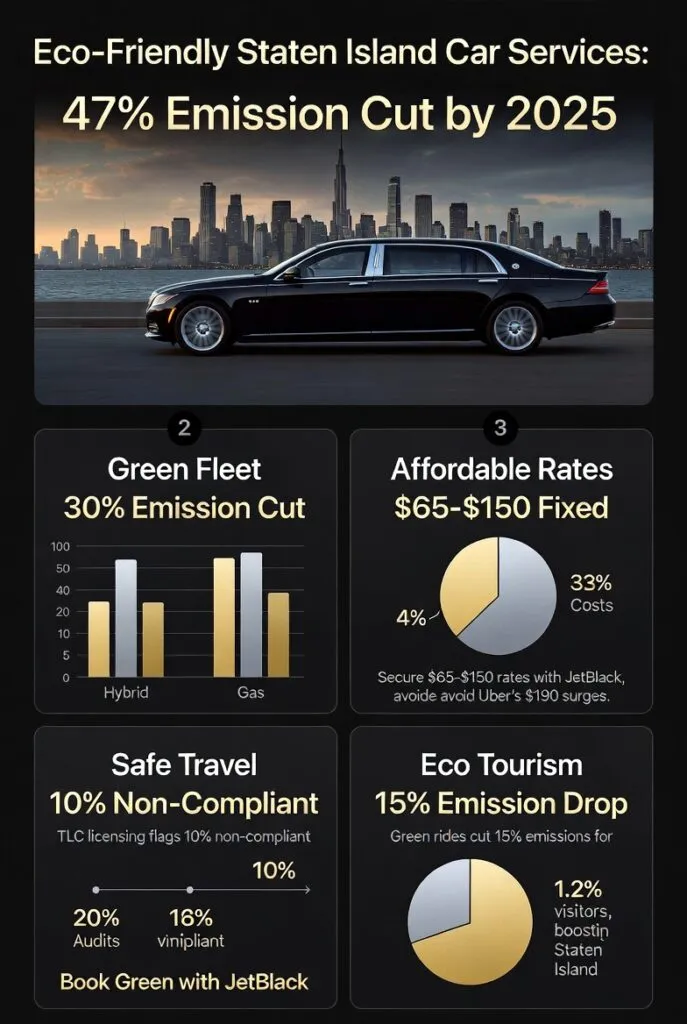 Eco Friendly Staten Island Car Services: A Deep Dive into Green Travel in 2025 3 Infographic eco friendly staten island car services