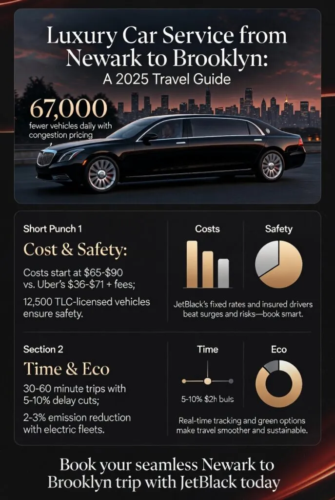 Luxury Car Service from Newark to Brooklyn: A Comprehensive 2025 Travel Blueprint 3 Infographic luxury car service from newark to brooklyn